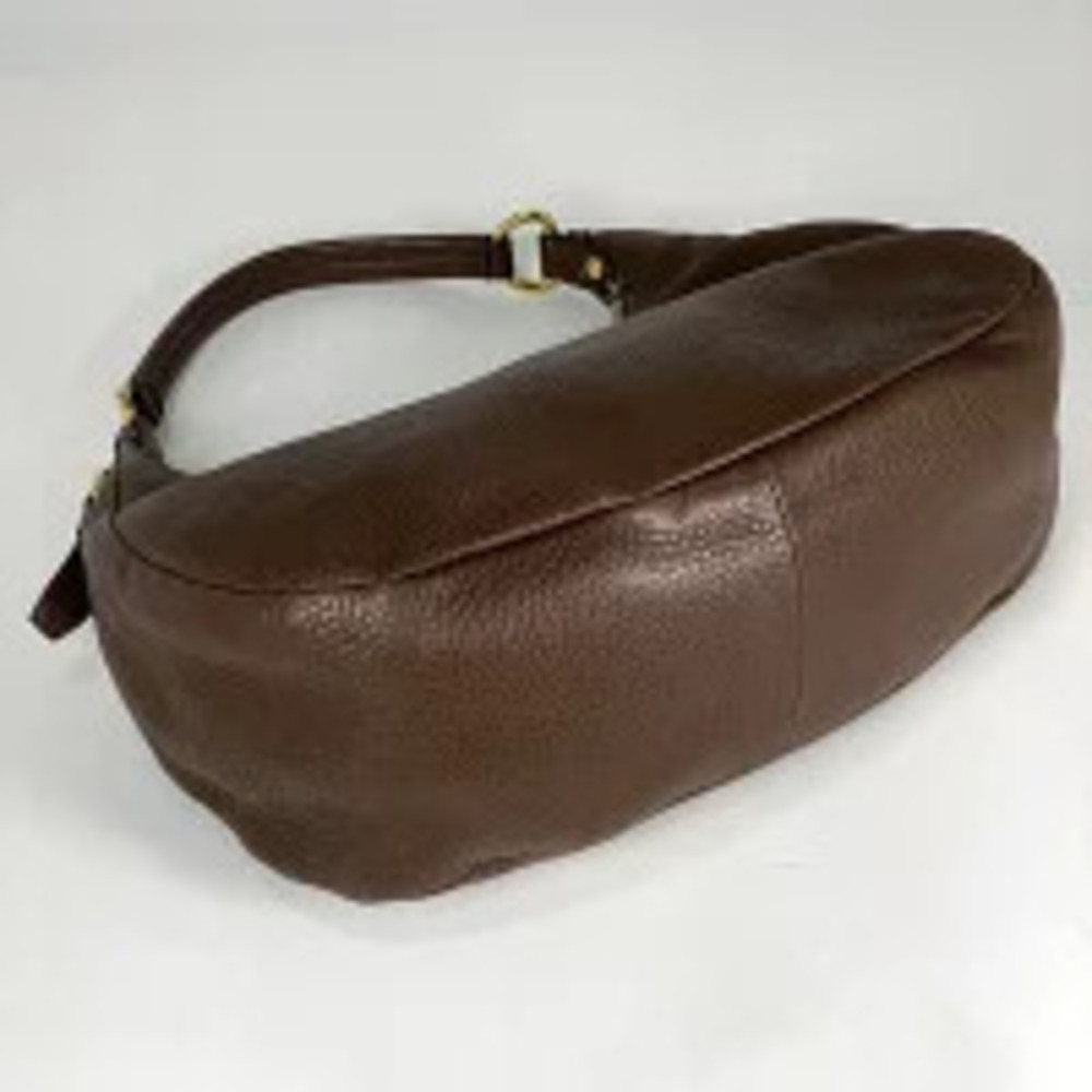 Prada Hobo leather Daino Vitello calfskin bag Black